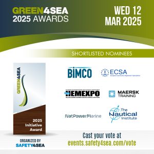 Shortlisted nominees announced for 2025 GREEN4SEA Awards