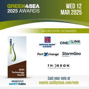 Shortlisted nominees announced for 2025 GREEN4SEA Awards