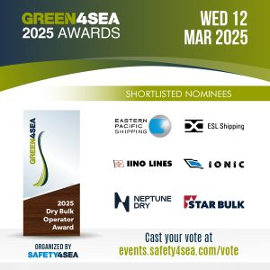 Shortlisted nominees announced for 2025 GREEN4SEA Awards