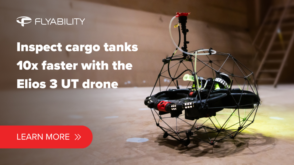 Elios 3 for faster cargo tank inspection