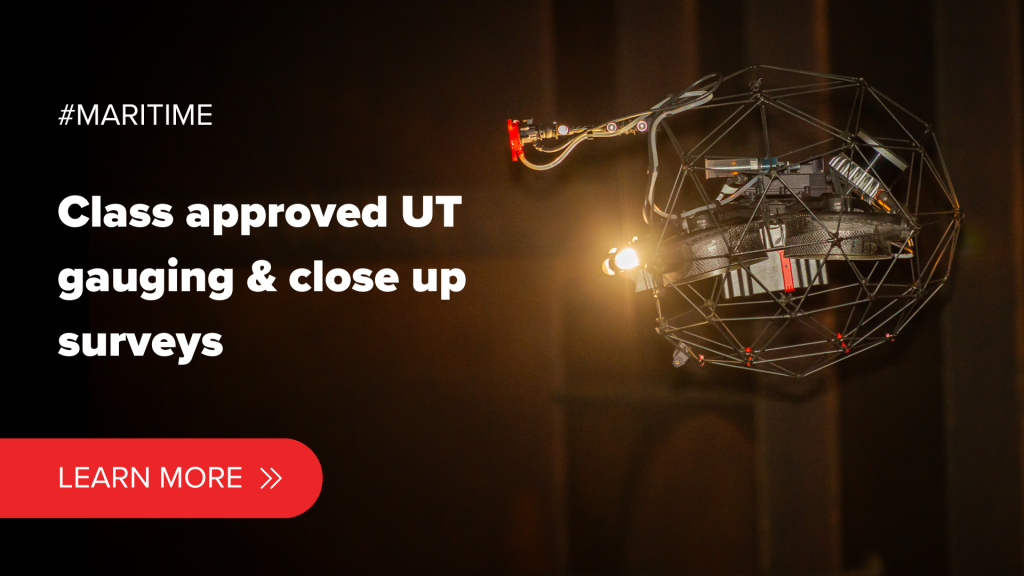 Elios 3 class-approved UT drone
