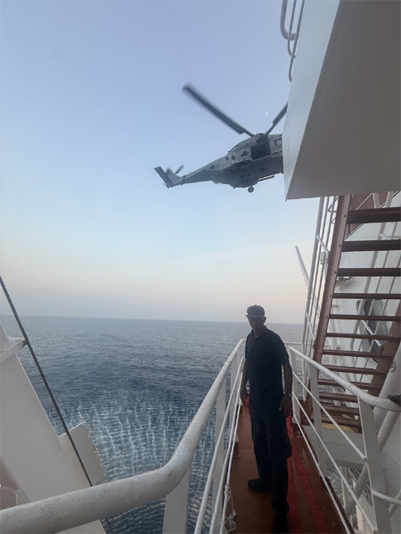 Crew Rescued as Dutch Cargo Ship Remains Adrift off Yemen