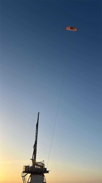 Land-Based Tests Underway for Seawing Automated Kite System