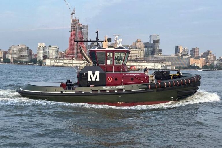Next-Gen Tugboat William E Moran Enters Service
