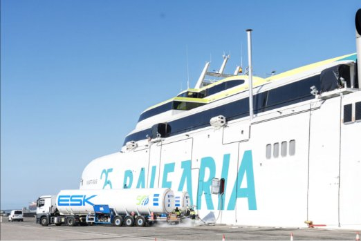 Balearia Using Bio-LNG to Fuel Three Ships