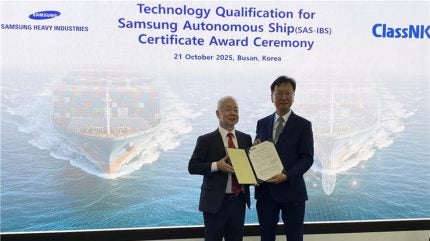 ClassNK certifies Samsung’s SAS-IBS autonomous navigation