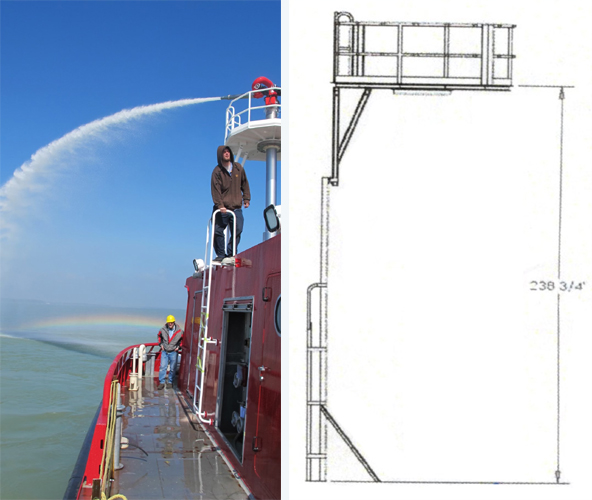 Firefighting Boats Equipped with Hunger Special Hydraulic Cylinders