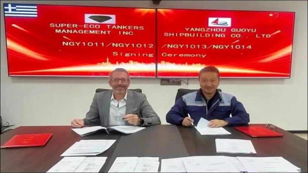 Super-Eco Tankers Orders New Product Tankers in China