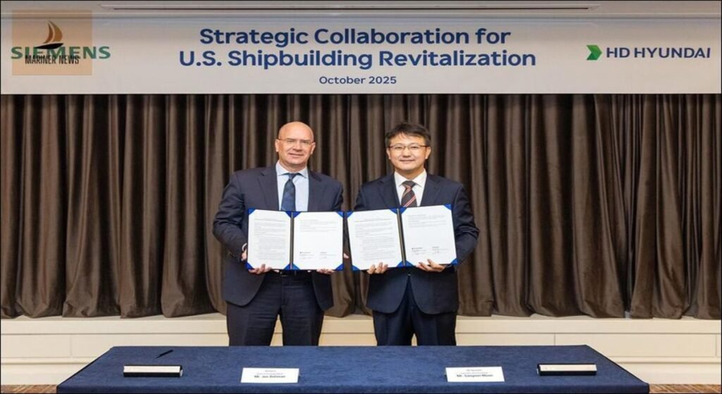 HD Hyundai & Siemens Partner for US Shipbuilding Modernization