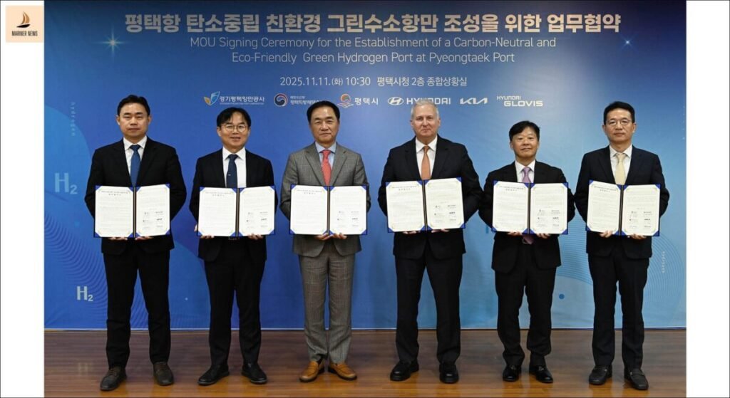 Hyundai Plans Hydrogen & Ammonia Bunkering Port in Korea