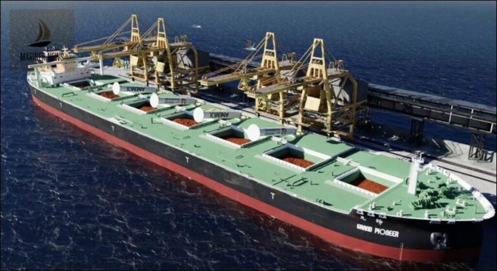 Anemoi Rotor Sails Boost Vale Bulk Carrier Fuel Efficiency