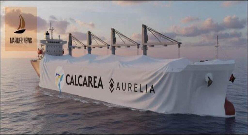 Calcarea & Aurelia Design Pioneer Ocean Carbon Capture for Bulk Carriers