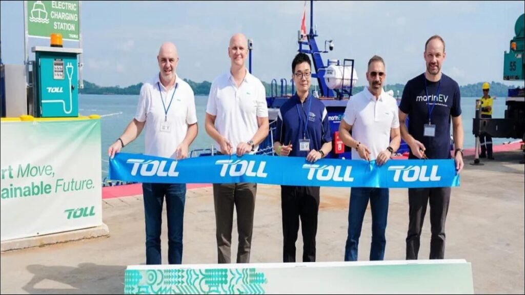 Toll Group Singapore Decarbonisation Hub Electric Vessels
