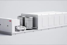 ABB and HDF Energy's high-power marine fuel cell system for large ships.