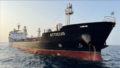 The MV Blue Alliance, Global Fuel Supply's newly acquired bunker tanker.