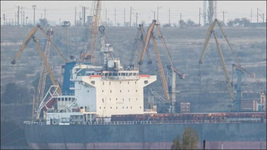 Ukraine Port Attack Damages Cargo Ship & Infrastructure