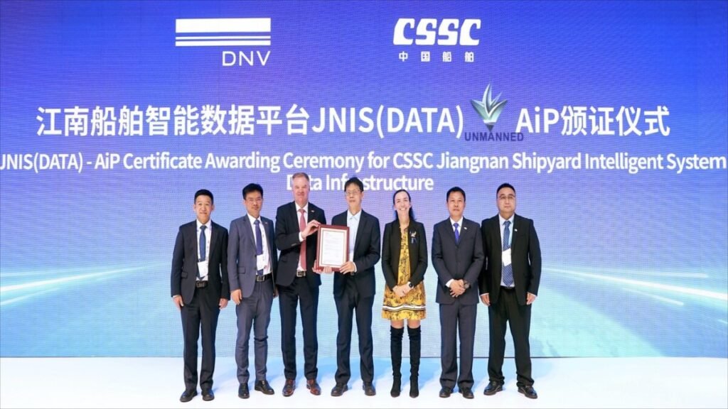 DNV Approves Jiangnan’s New Ship Data System for Smart Ships