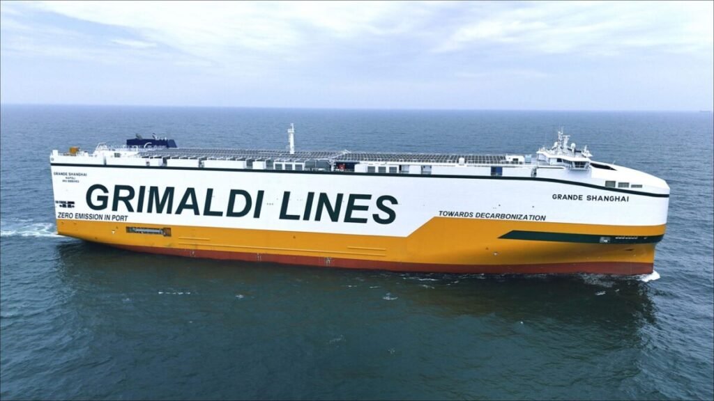 Grimaldi Receives Ammonia-Ready Car Carrier from China