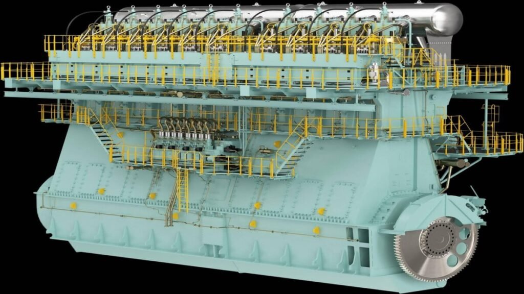 WinGD Unveils High-Pressure LNG Engine for Container Shipping