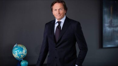 DHT Holdings CEO Svein Moxnes Harfjeld in a professional portrait.