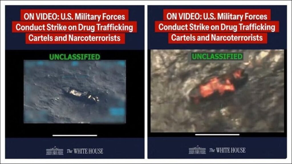 U.S. Maritime Strikes Target Drug Smuggling Boats