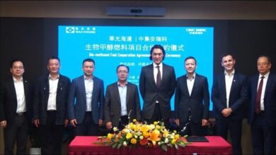 Wah Kwong and CIMC ENRIC's methanol bunker delivery vessel, boosting green shipping.