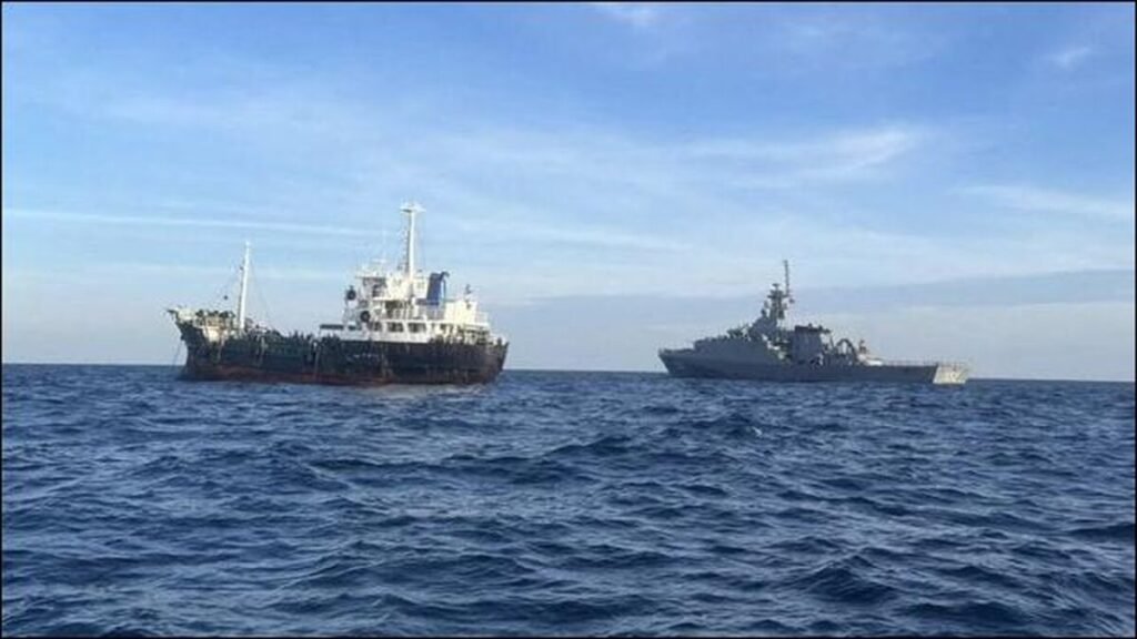 Thai Navy Seizes Fuel Smuggling Vessel to Cambodia