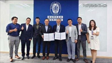 Executives from BV Malaysia and Straits Bio-LNG sign an MoU for sustainable Bio-LNG production.