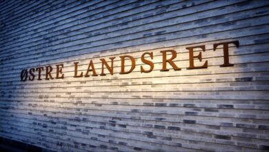 The Eastern High Court building in Copenhagen, relevant to the OW Bunker legal verdict.