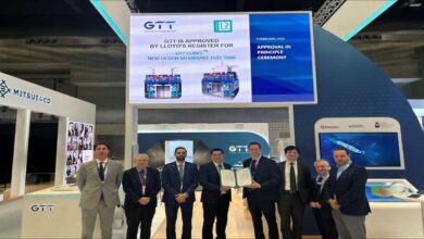 GTT's innovative CUBIQ LNG fuel tank design for container ships.