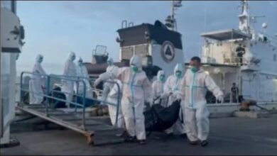 Rescue teams search Philippine waters for survivors after the Trisha Kerstin 3 ferry incident.