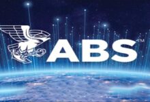 ABS corporate branding, identifying the author of the ammonia fuel safety report.