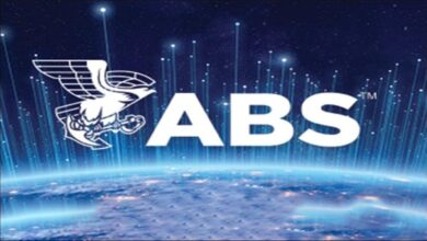 ABS corporate branding, identifying the author of the ammonia fuel safety report.
