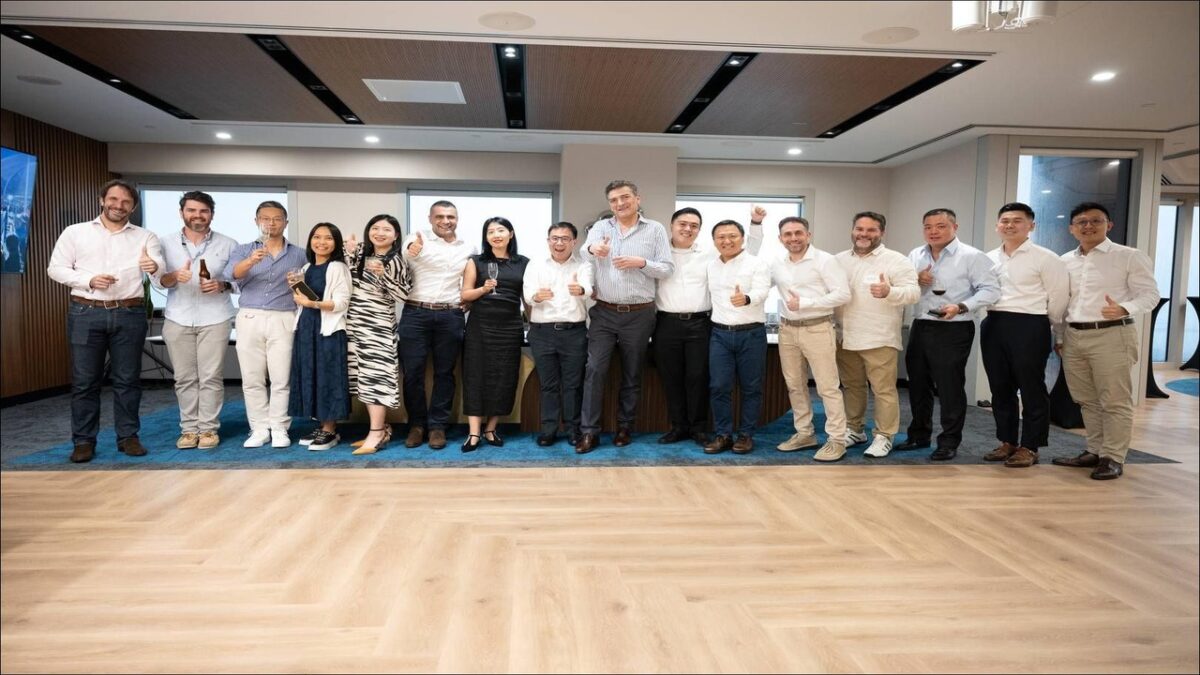 Eastern Pacific Shipping's new executive leadership team, including S&P Director Thomas Preben Hansen.