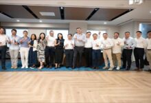 Eastern Pacific Shipping commercial team and guests, representing company leadership.