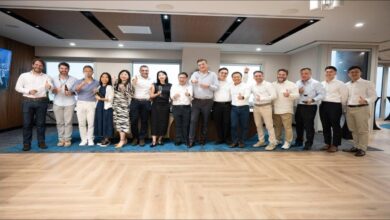 Eastern Pacific Shipping commercial team and guests, representing company leadership.