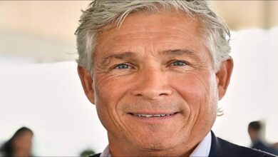 Hafnia CEO Mikael Skov speaks at a shipping industry summit in Athens.