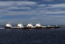 Kongsberg Maritime designed methanol-ready product tanker for Transpetro sailing on the ocean.