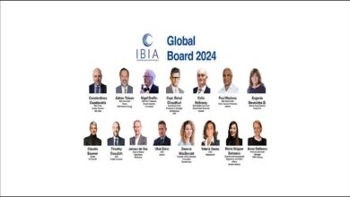 The new IBIA Board of Directors with Chairman Adrian Tolson.