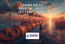 The large Sinopec DA QING 268 bunker vessel navigates open waters.