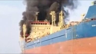 Oil tanker damaged in the Gulf amid escalating US-Iran conflict.