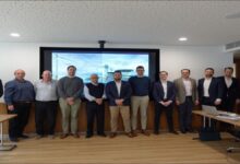 CSM Energy workshop with personnel working on next-generation wind service vessel components.