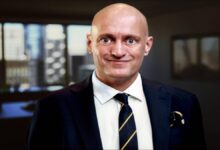 Mads Drejer, an executive at Scan Global Logistics, poses for a professional portrait.