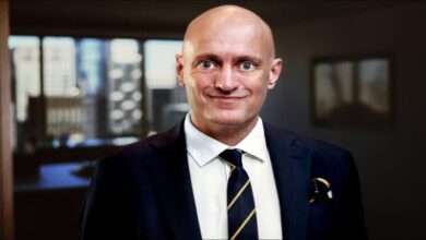 Mads Drejer, an executive at Scan Global Logistics, poses for a professional portrait.