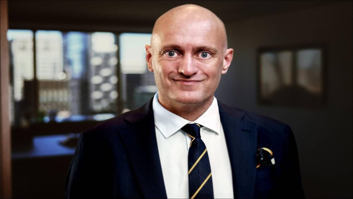 Mads Drejer, an executive at Scan Global Logistics, poses for a professional portrait.