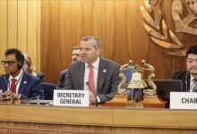 Delegates attend the IMO Sub-Committee on Ship Systems and Equipment meeting.