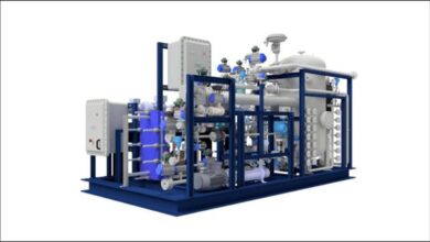 Alfa Laval's ammonia fuel supply system for sustainable marine propulsion.
