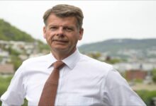 Harald Fotland, CEO of Odfjell, stands in a professional setting.