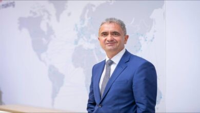 Dr. Uwe Lauber, CEO of MAN Energy Solutions, speaking on maritime decarbonization.