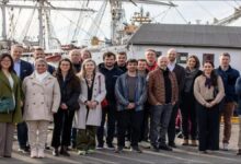 Genevos hydrogen fuel cell vessel sailing, showcasing sustainable maritime transport.